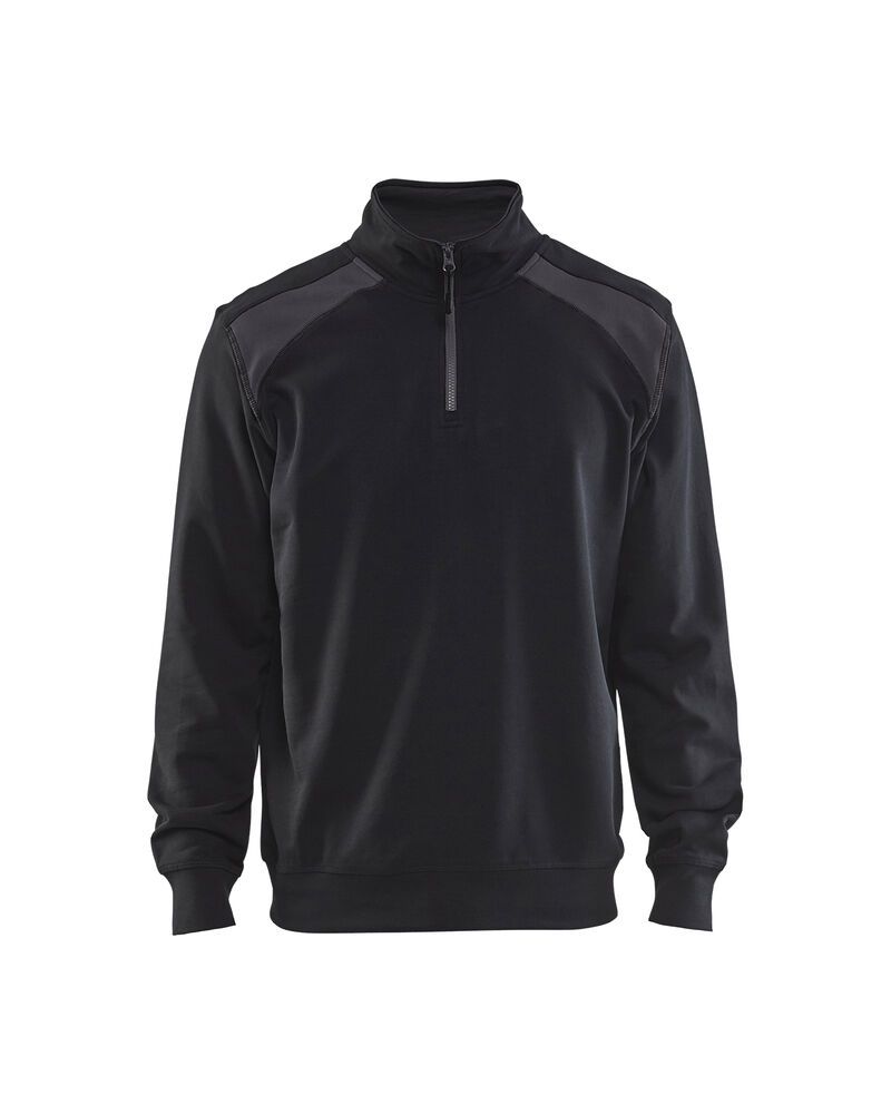 Blåkläder 3353 Sweatshirt bi-colour met halve rits