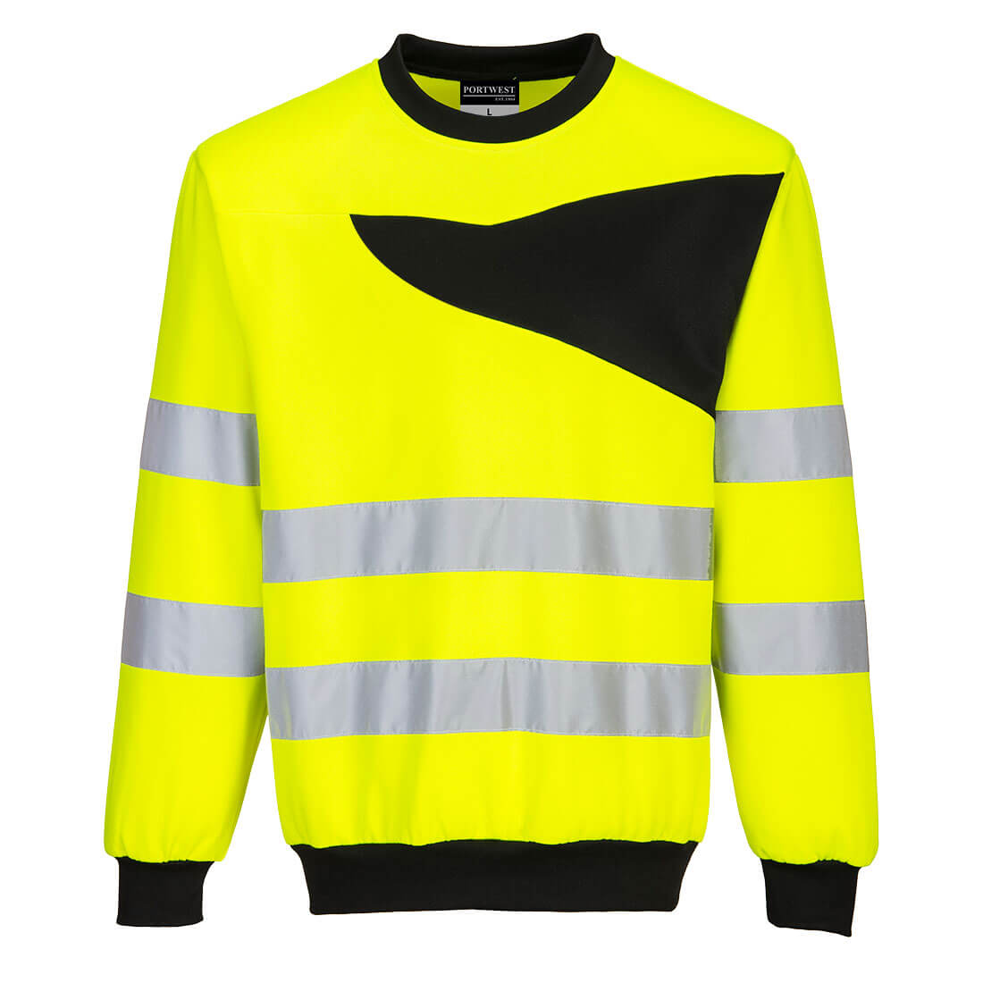 PW2 Hi-Vis Sweatshirt met ronde hals