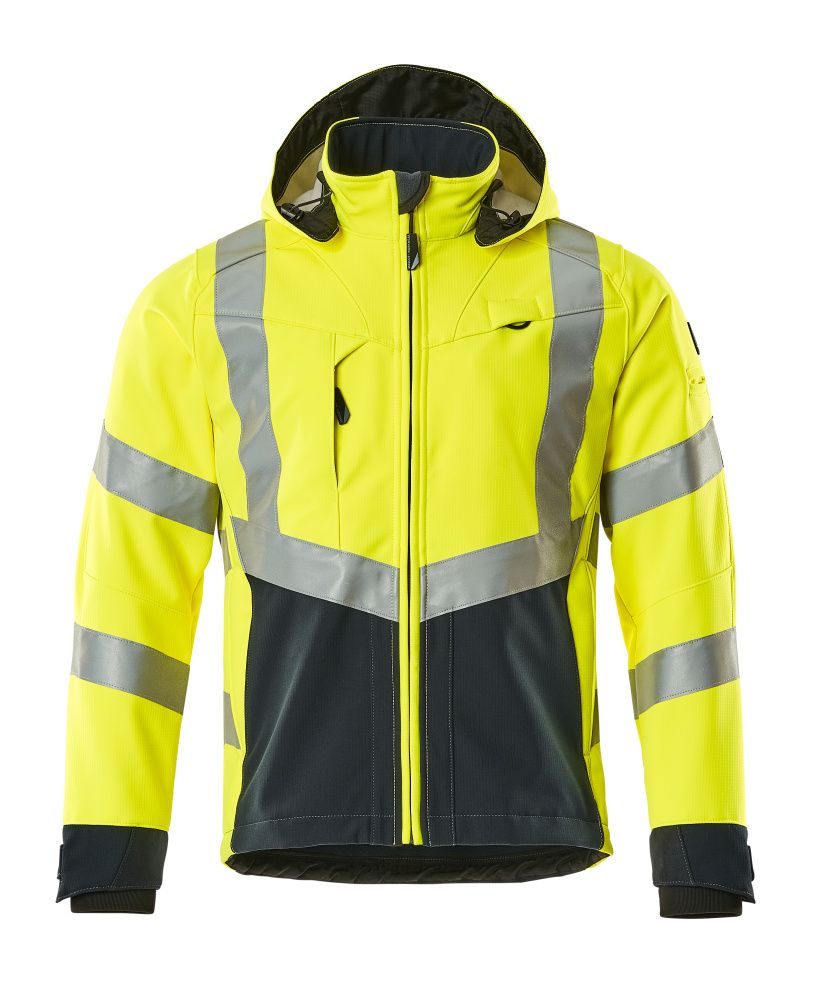 hi-vis geel/donkermarine