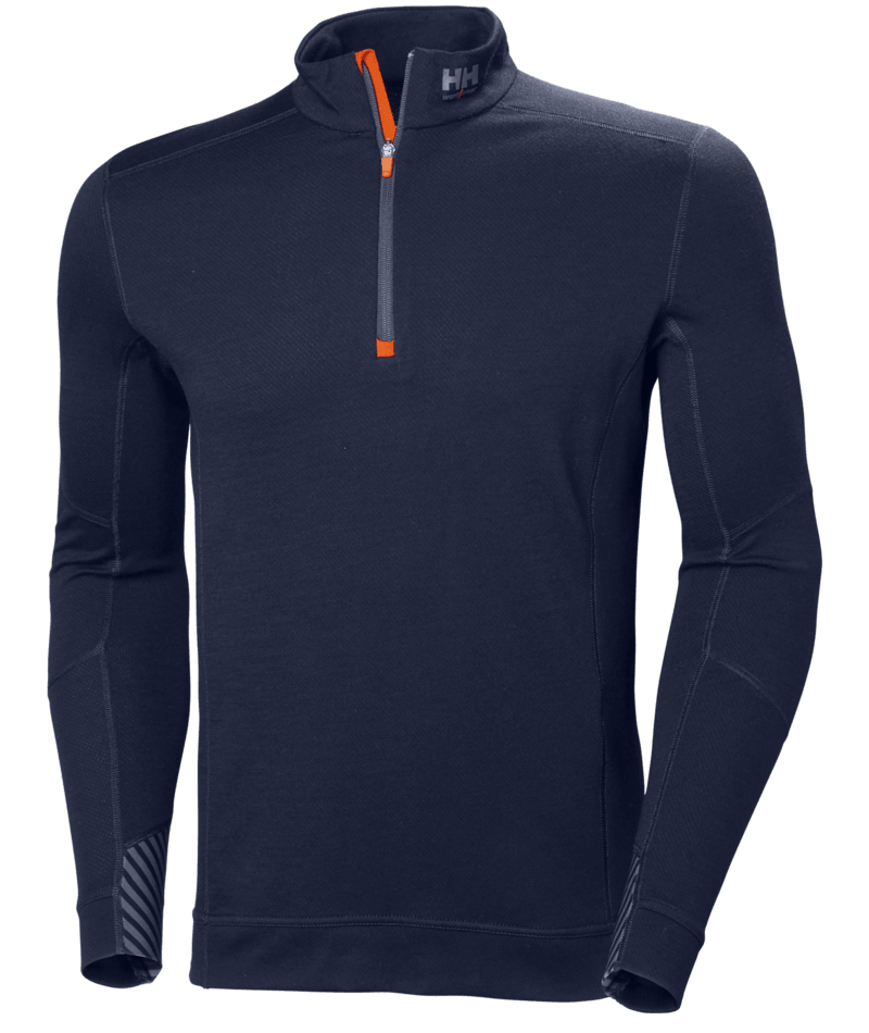 HELLY HANSEN HH LIFA MERINO HALF ZIP 75107