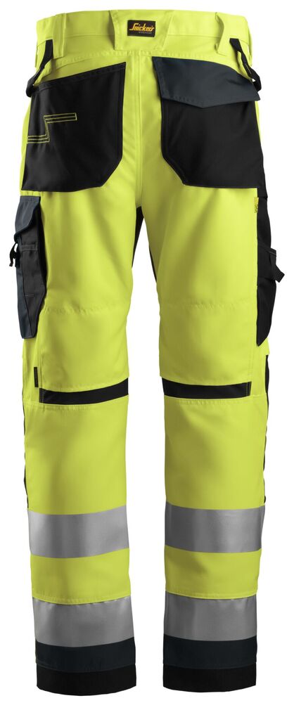 Snickers AllroundWork, High-Vis Werkbroek+ Klasse 2   6331