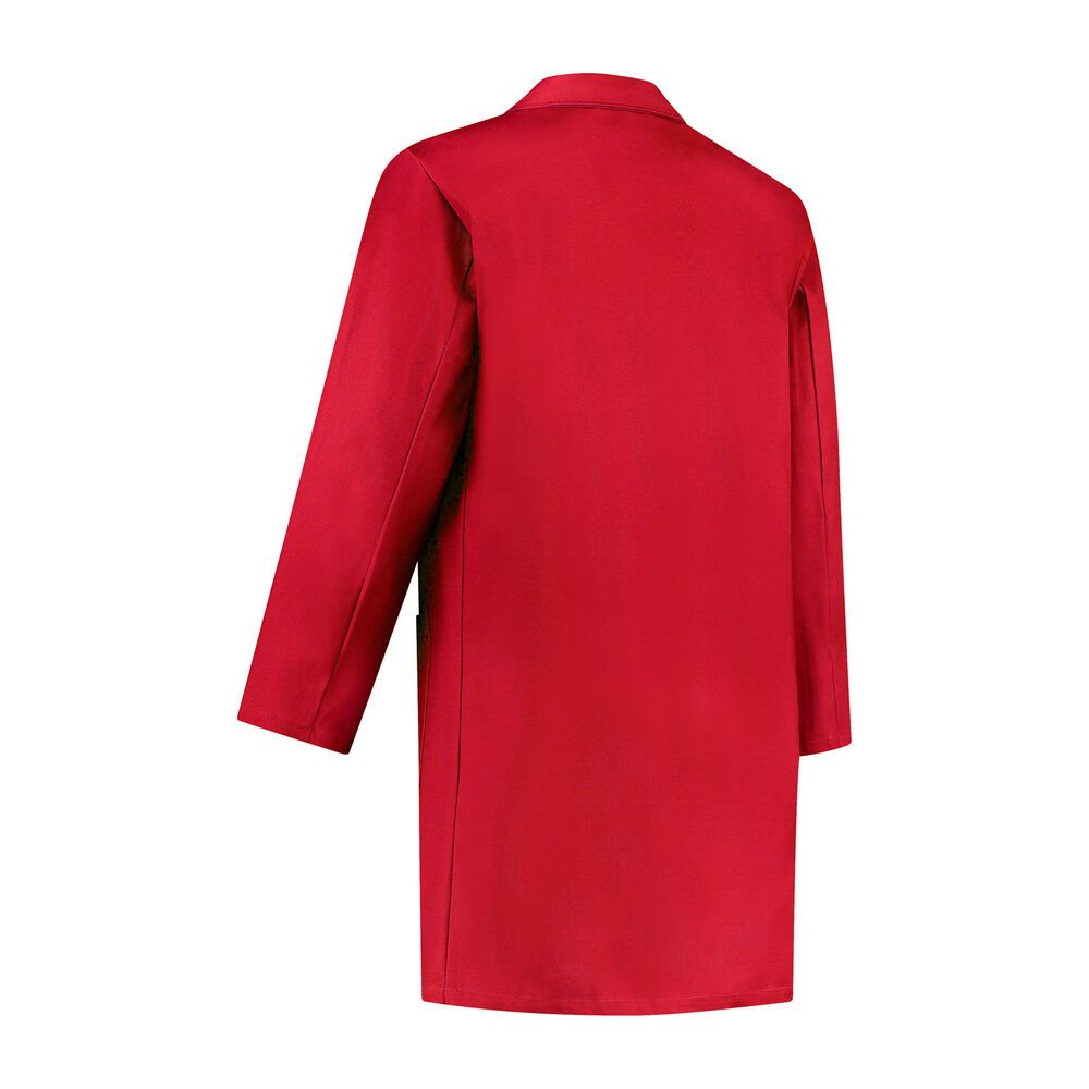 Stofjas 100% katoen rood maat M