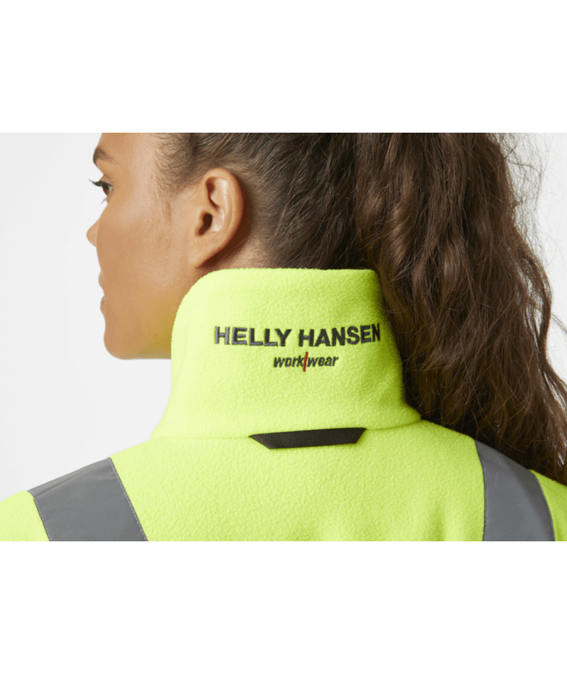 HELLY HANSEN W LUNA HI VIS FLEECE JACKET 72174