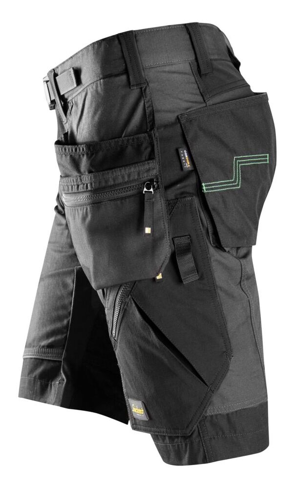 Snickers FlexiWork, Korte Broek+ met holsterzakken 6904
