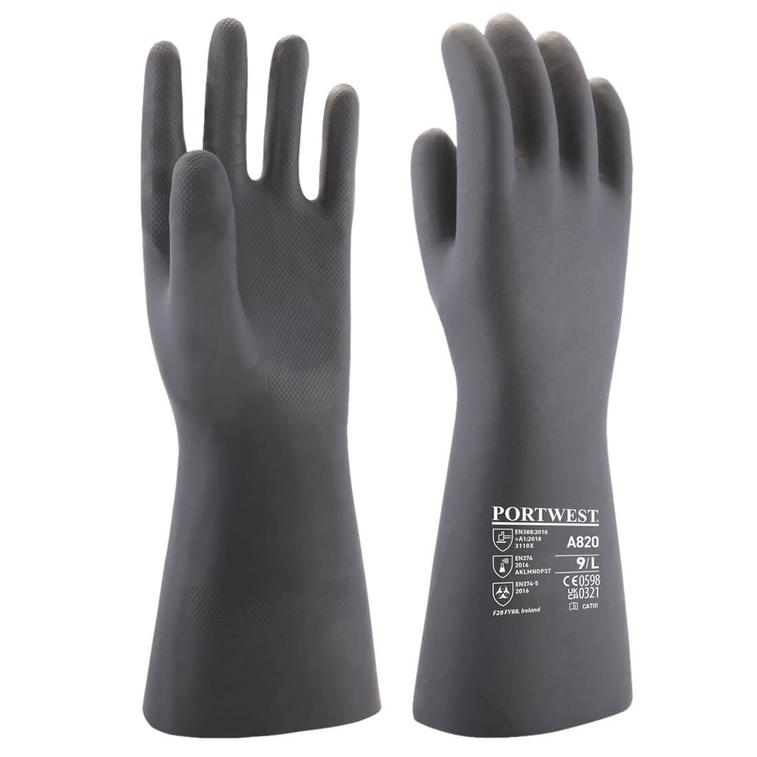 Neopreen chemische handschoen