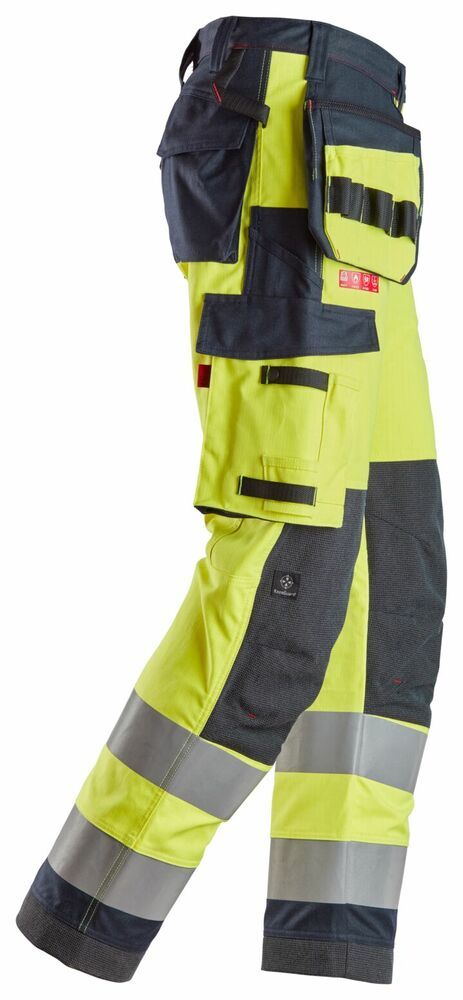 Snickers PW Trousers HP ELP HV CL2 6261