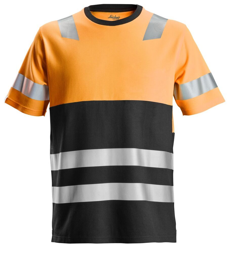 Snickers AllroundWork, High-Vis T-Shirt Klasse 1  2534
