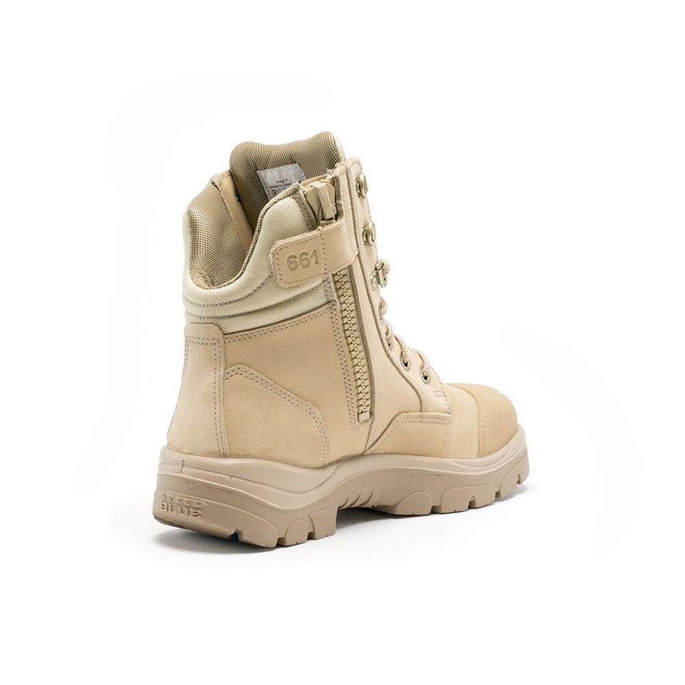 Steel Blue Southern Cross Zip Sand S3 392661