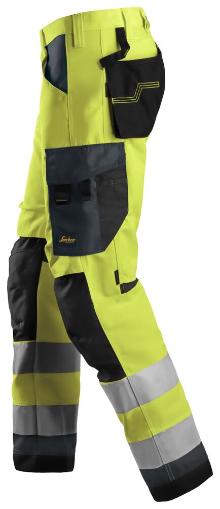 Snickers AllroundWork, High-Vis Werkbroek+ Klasse 2   6331