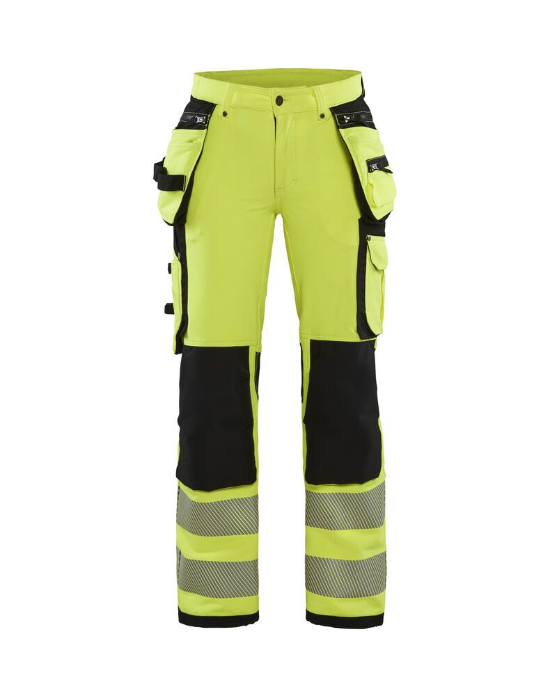 Blåkläder 7197 Dames High Vis 4-weg stretch werkbroek