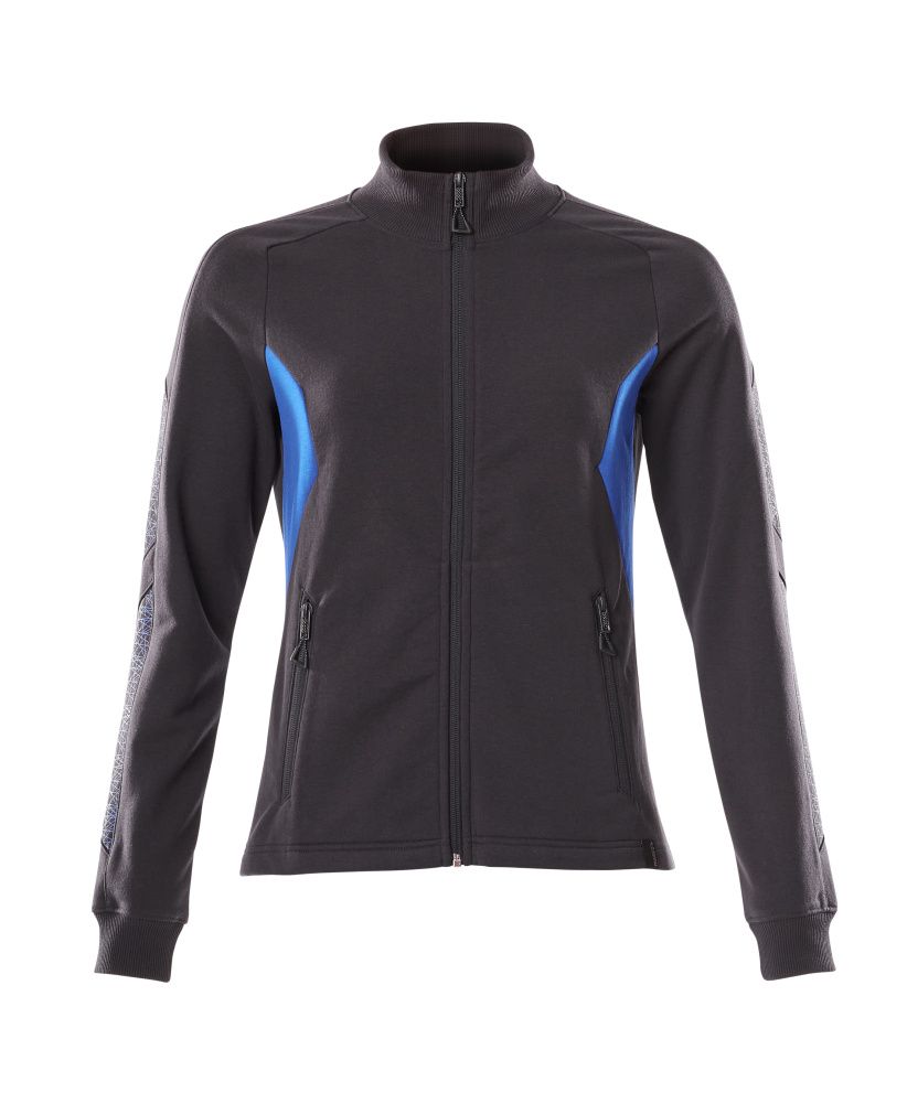 donkermarine/helder blauw