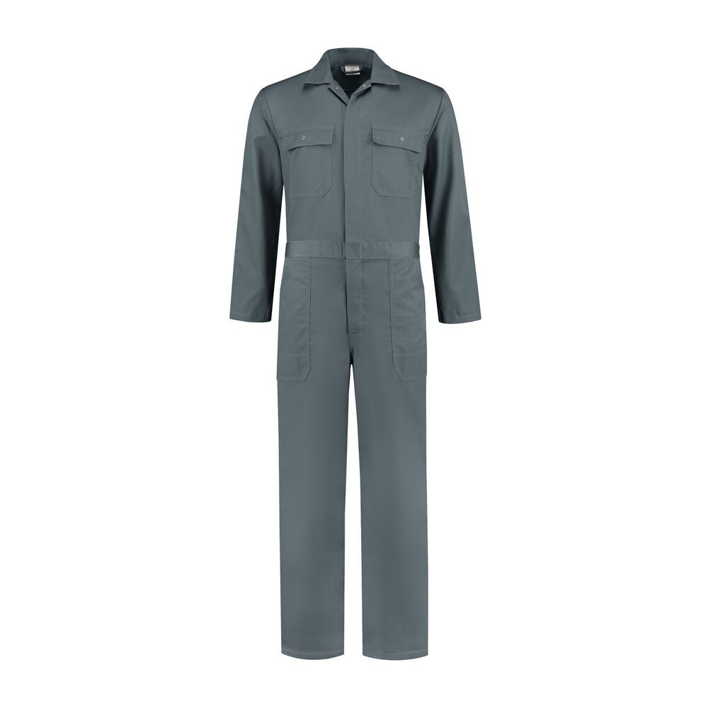 Overall polyester/katoen grijs maat 52
