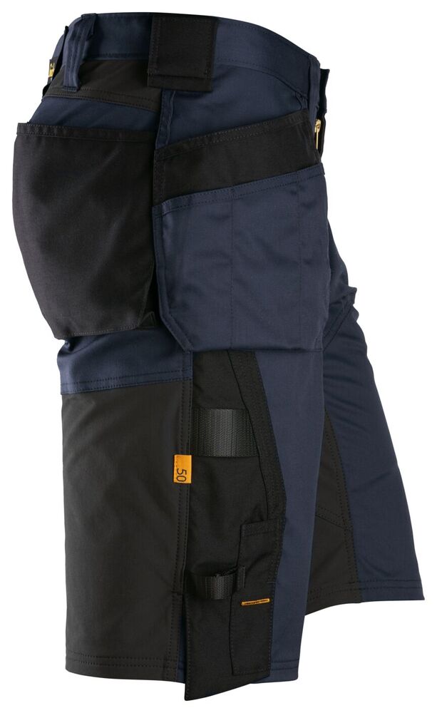 Snickers AllroundWork, Stretch Loose fit Korte Werkbroek met holsterzakken 6151