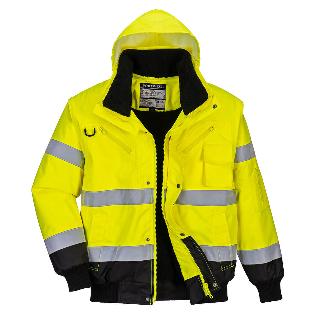 Hi-Vis 3-in-1 Contrast Bomberjack