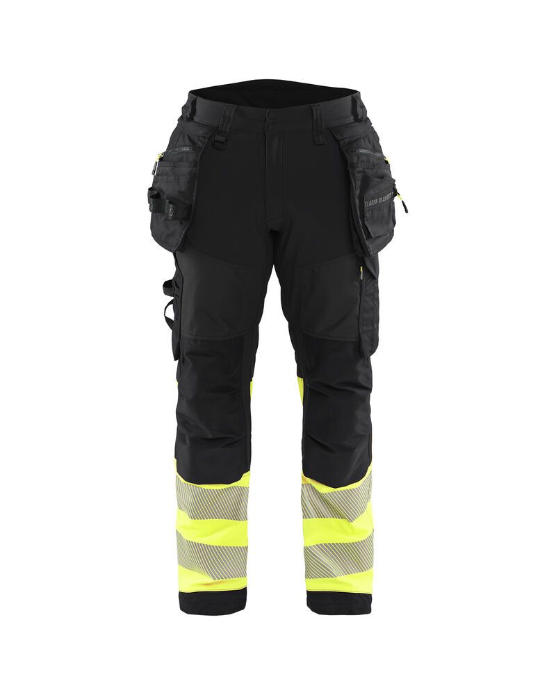 Blåkläder 1821 Softshell Werkbroek High Vis