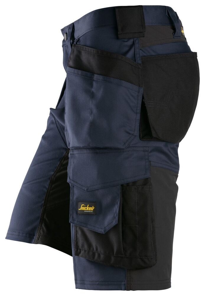 Snickers AllroundWork, Stretch Loose fit Korte Werkbroek met holsterzakken 6151