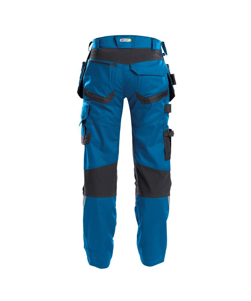 Dassy Flux Holsterzakkenbroek met stretch en kniezakken