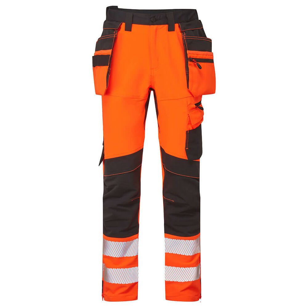 DX4-Hi-Vis Broek met afneembare holsterzakken