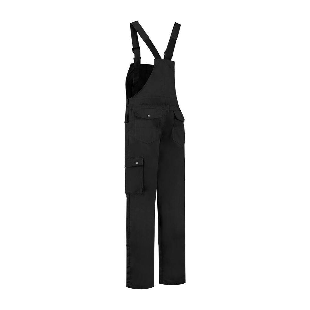 Tuinbroek katoen/polyester zwart maat 66