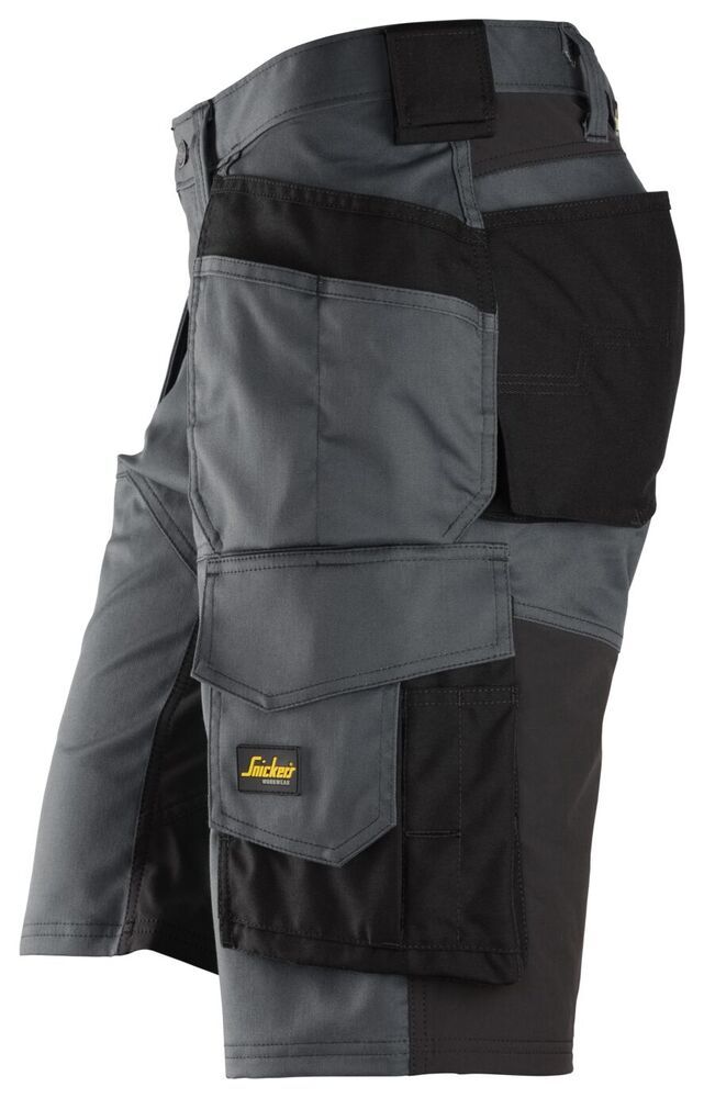 Snickers AllroundWork, Stretch Loose fit Korte Werkbroek met holsterzakken 6151
