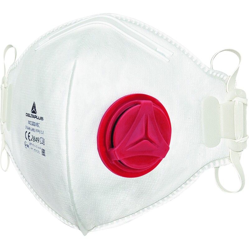 DS 10 MASKERS FFP3 V+PV Delta Plus