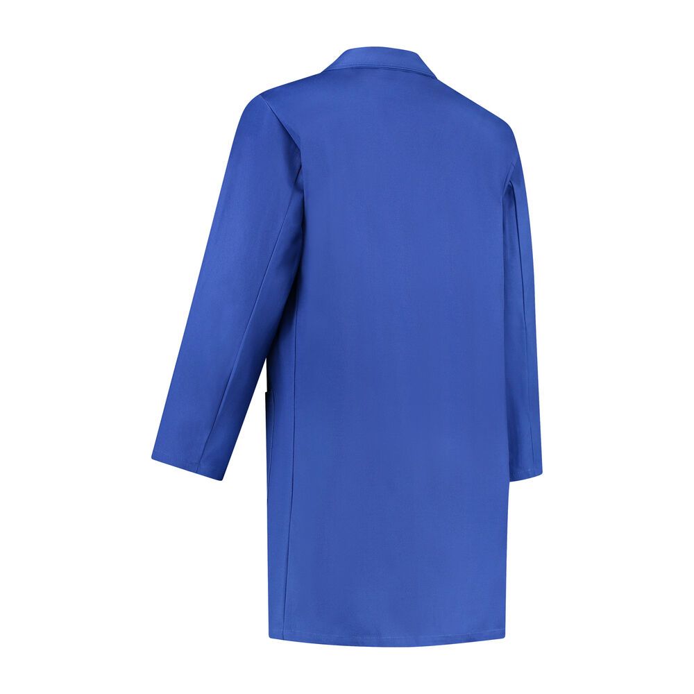 Stofjas 100% katoen korenblauw maat 164