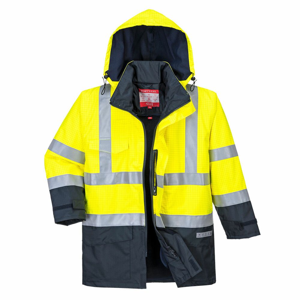 Bizflame Regen Hi-Vis Multi-Beschermend Jack