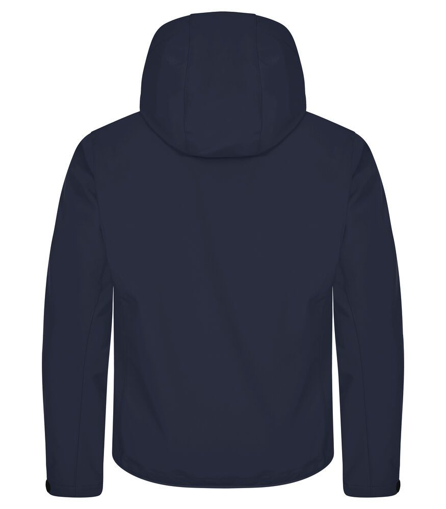 Classic hoody softshell jacket dark navy 3xl