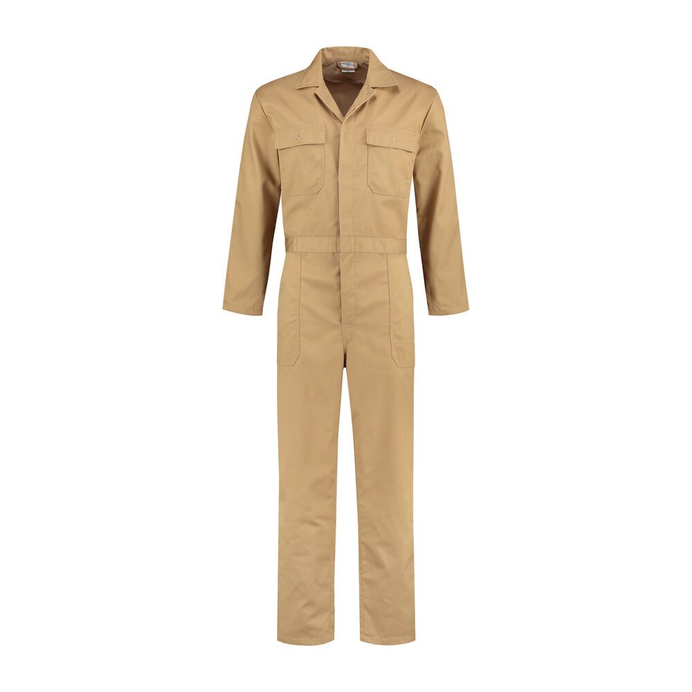 Overall polyester/katoen kaki maat 57