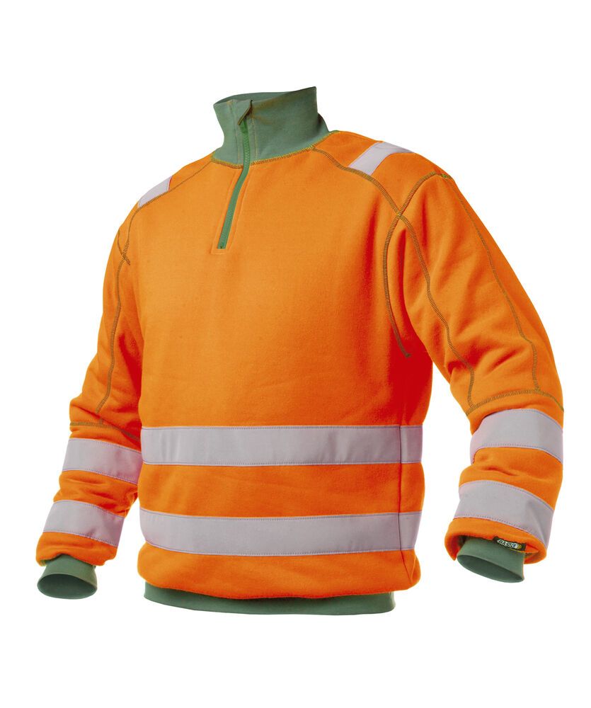 fluo-oranje/flessengroen