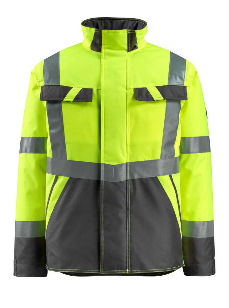 hi-vis geel/donkerantraciet
