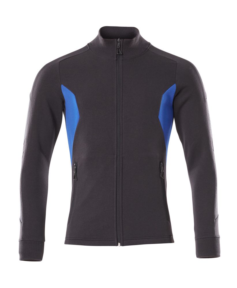 donkermarine/helder blauw