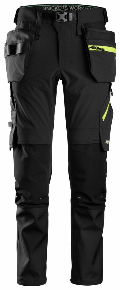 Snickers FlexiWork, Stretch Werkbroek+ met Holsterzakken 6940