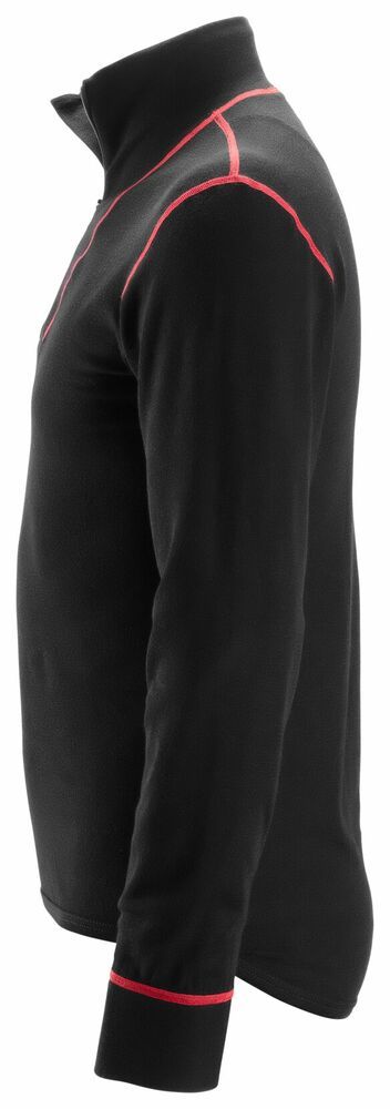 Snickers ProtecWork, Wollen Shirt met Lange Mouwen en Rits 9462