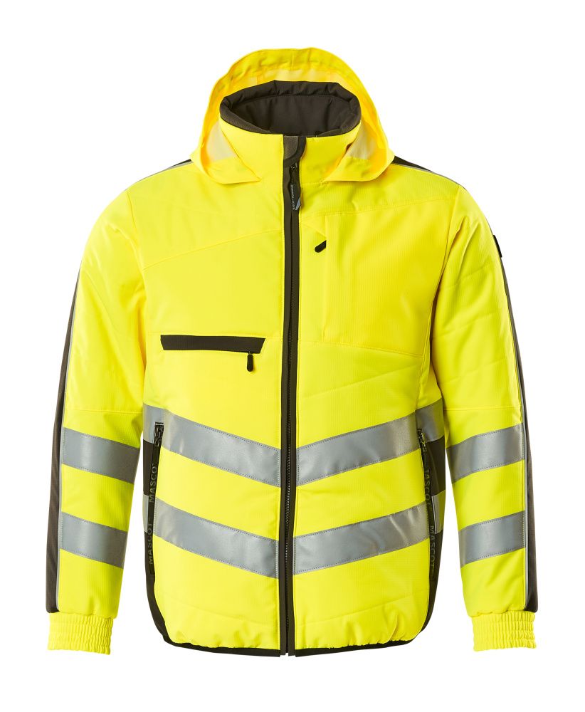 hi-vis geel/donkerantraciet