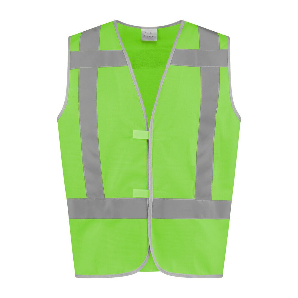 Veiligheidsvest 100% polyester lime maat 6XL-7XL