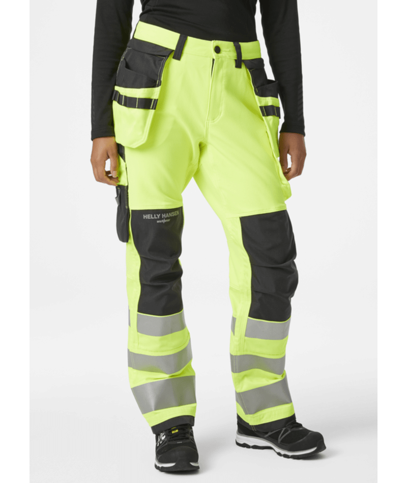 HELLY HANSEN W LUNA HI VIS CONS PANT CL 2 77498