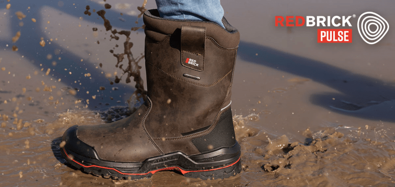 Redbrick Pulse Boot Gevoerd S7S Bruin 32333