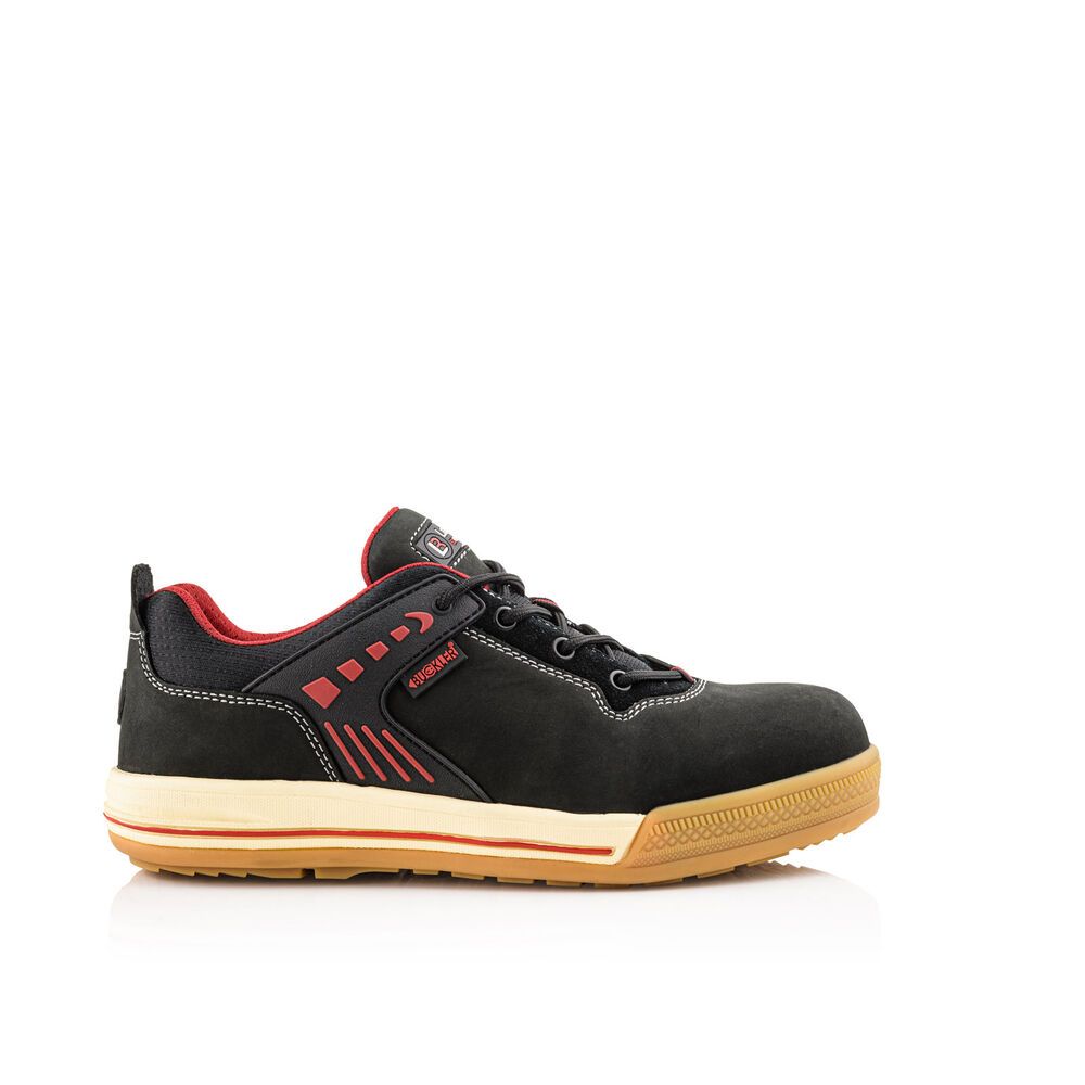 BUCKBOOTZ TRADEZ SNEAKER LAAG ZWART S3 Werkschoen SAM