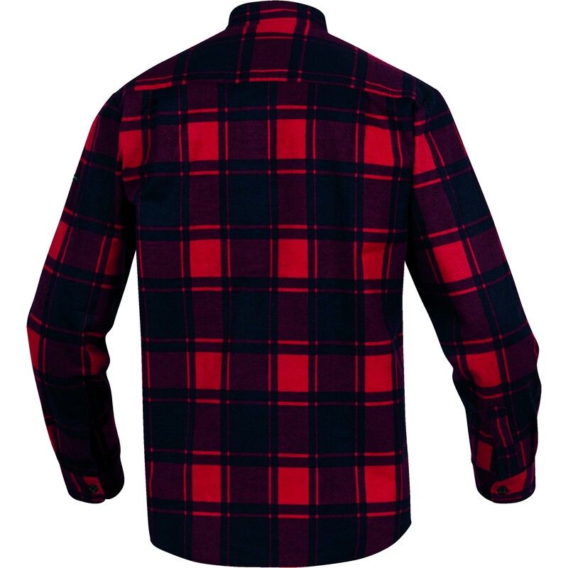 HEMD RUBY ROOD/ZWART L Delta Plus