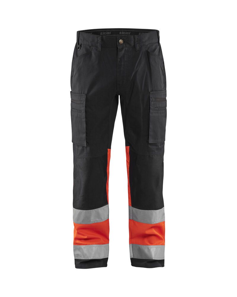 Blåkläder 1551 Werkbroek met stretch High Vis