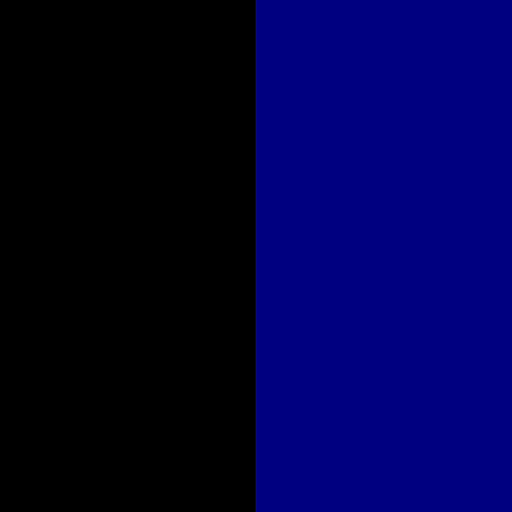 zwart/blauw