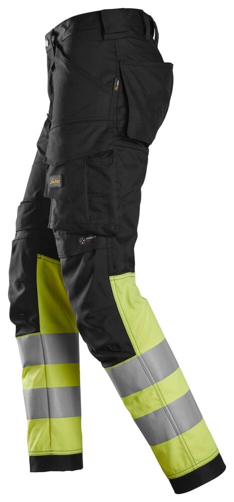 Snickers High-Vis, Klasse 1 Stretch Werkbroek 6334