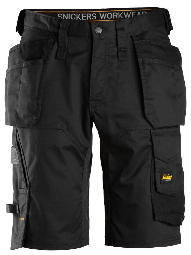 Snickers AllroundWork, Stretch Loose fit Korte Werkbroek met holsterzakken 6151