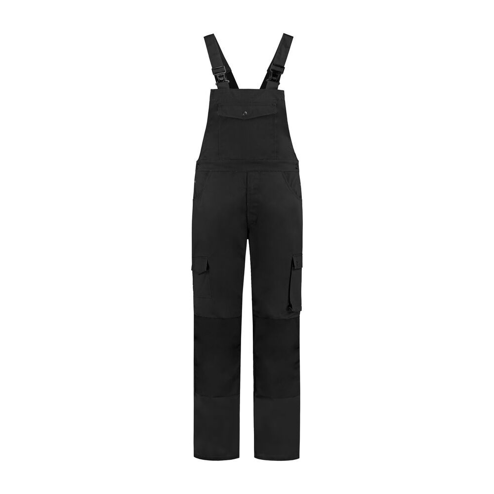 Tuinbroek katoen/polyester zwart maat 66