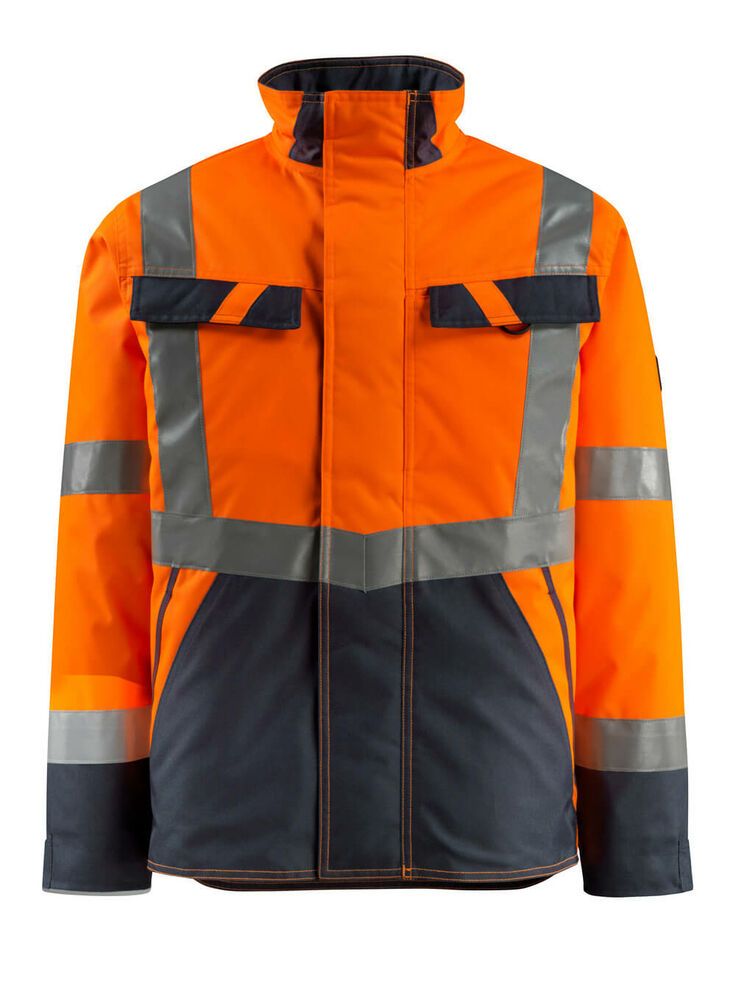 hi-vis oranje/donkermarine