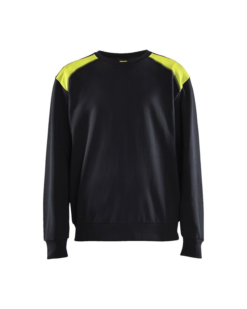 zwart/high vis geel