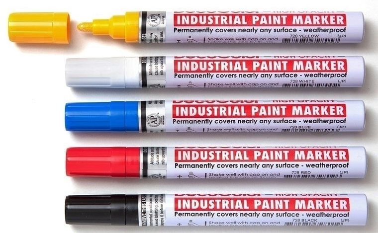 paintmarker/verfstift zwart