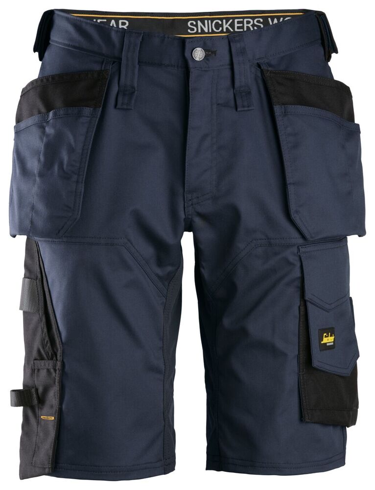 Snickers AllroundWork, Stretch Loose fit Korte Werkbroek met holsterzakken 6151