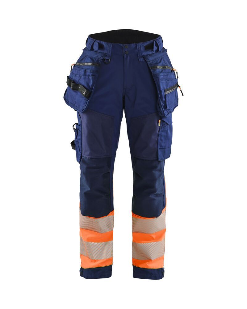 Blåkläder 7114 Dames Softshell Werkbroek High Vis